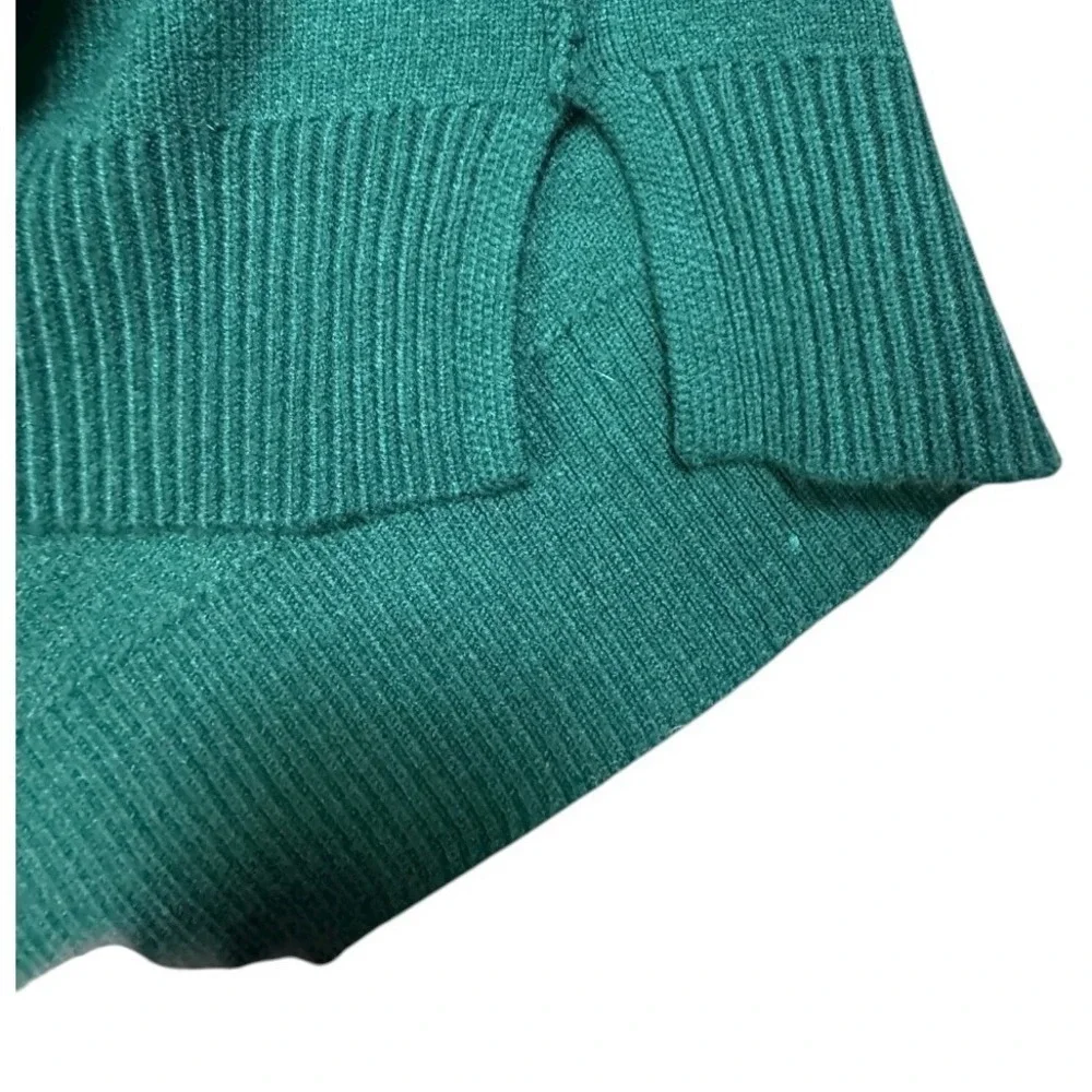 ZESICA Womens Plus Size Oversized Knit Sweater Long Sleeve Green XXL